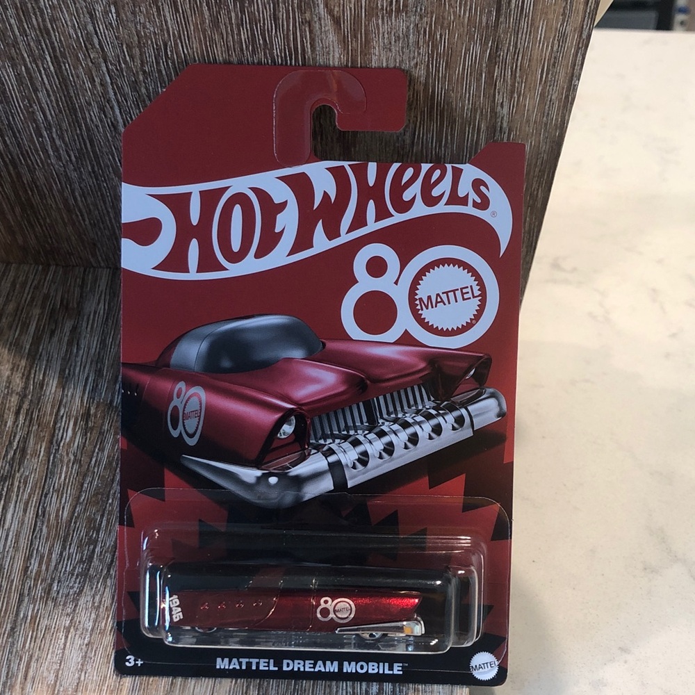 Mattel Hot Wheels 80th Anniversary Red Dream Mobile